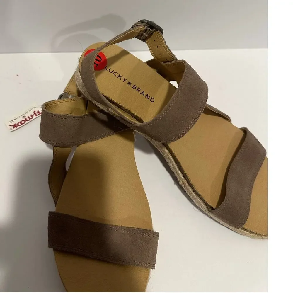 Lucky Brand Women's leather sandals size 10 New with tags